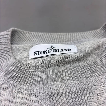 Grey Stone Island Jumper - M - Authentic & Excellent Condition - Revaleur