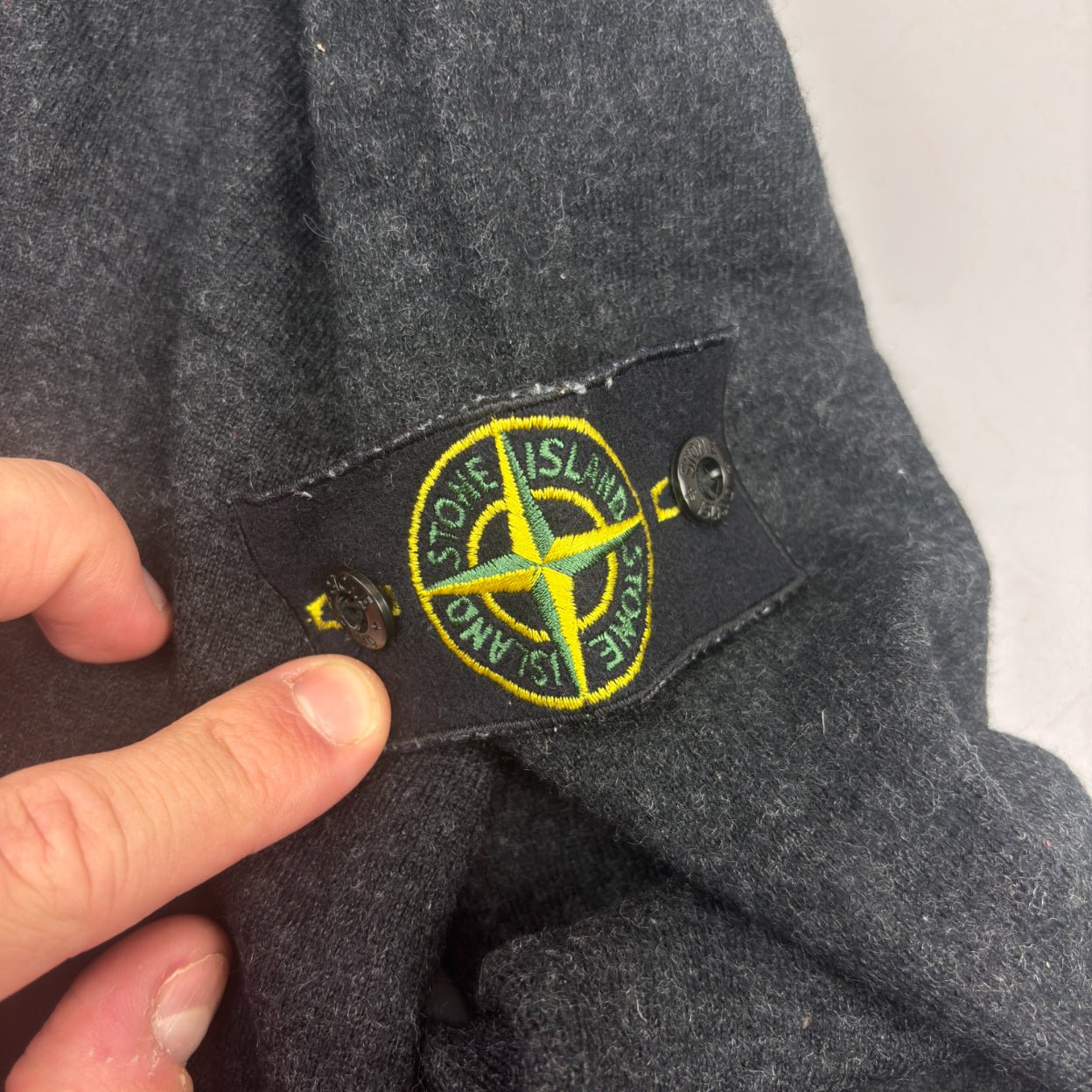 Grey Stone Island Turtleneck - Men XXL - Very Good - Revaleur