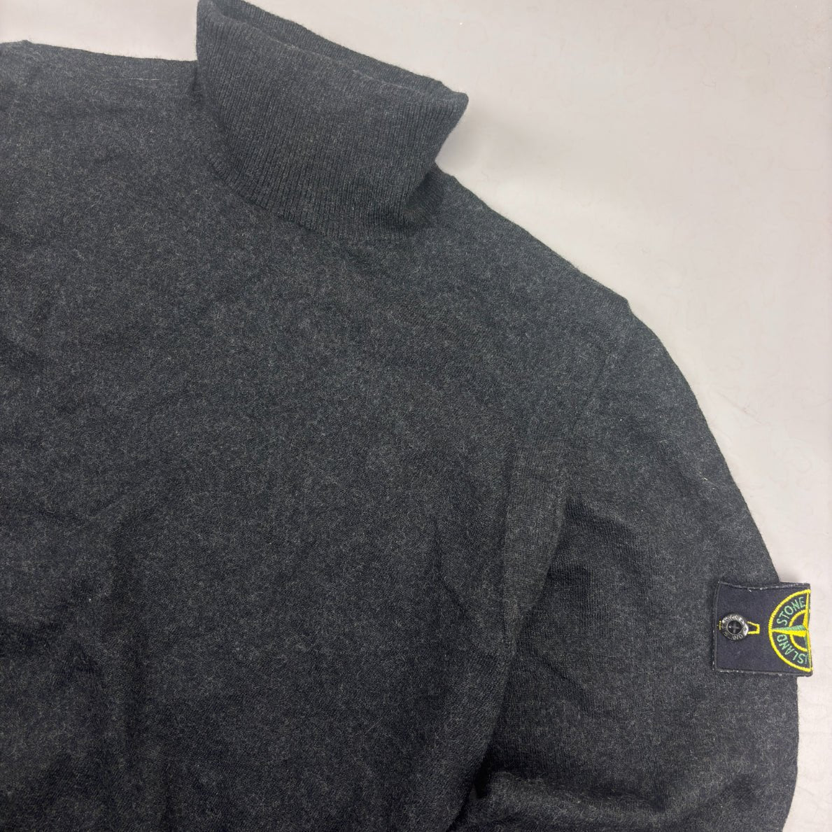 Grey Stone Island Turtleneck - Men XXL - Very Good - Revaleur