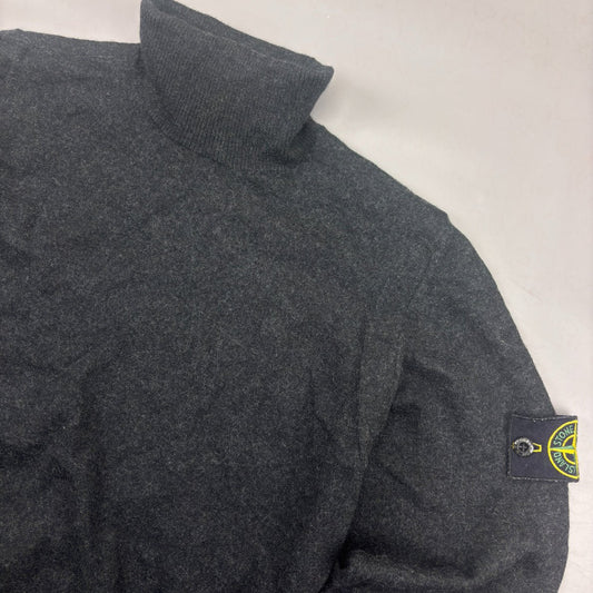 Grey Stone Island Turtleneck - Men XXL - Very Good - Revaleur