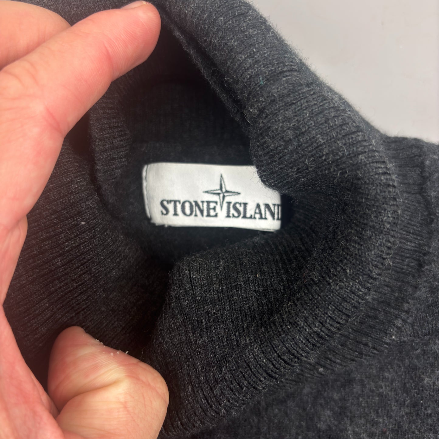 Grey Stone Island Turtleneck - Men XXL - Very Good - Revaleur