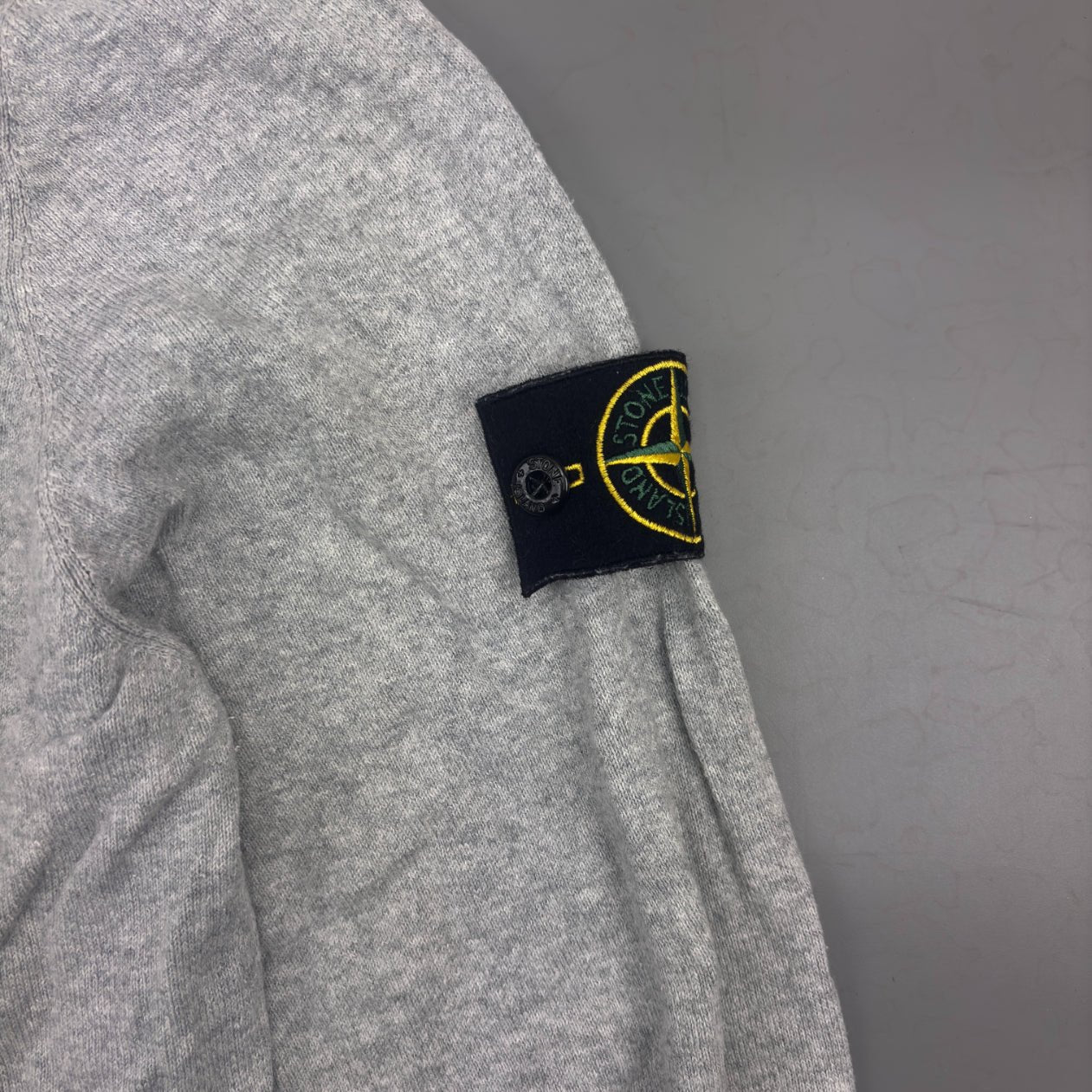 Grey Stone Island Zip Vest - Men XL - Very Good - Revaleur