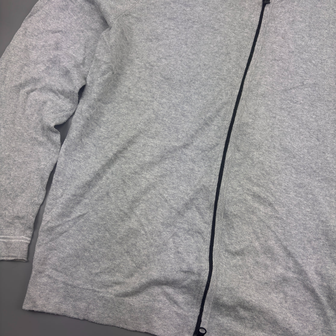 Grey Stone Island Zip Vest - Men XL - Very Good - Revaleur