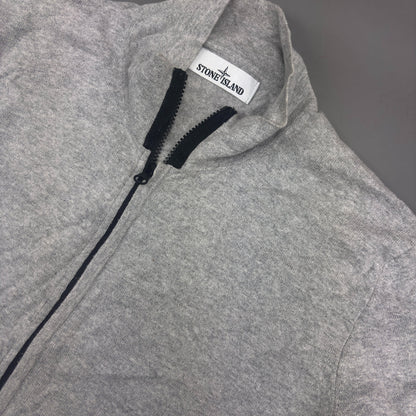 Grey Stone Island Zip Vest - Men XL - Very Good - Revaleur