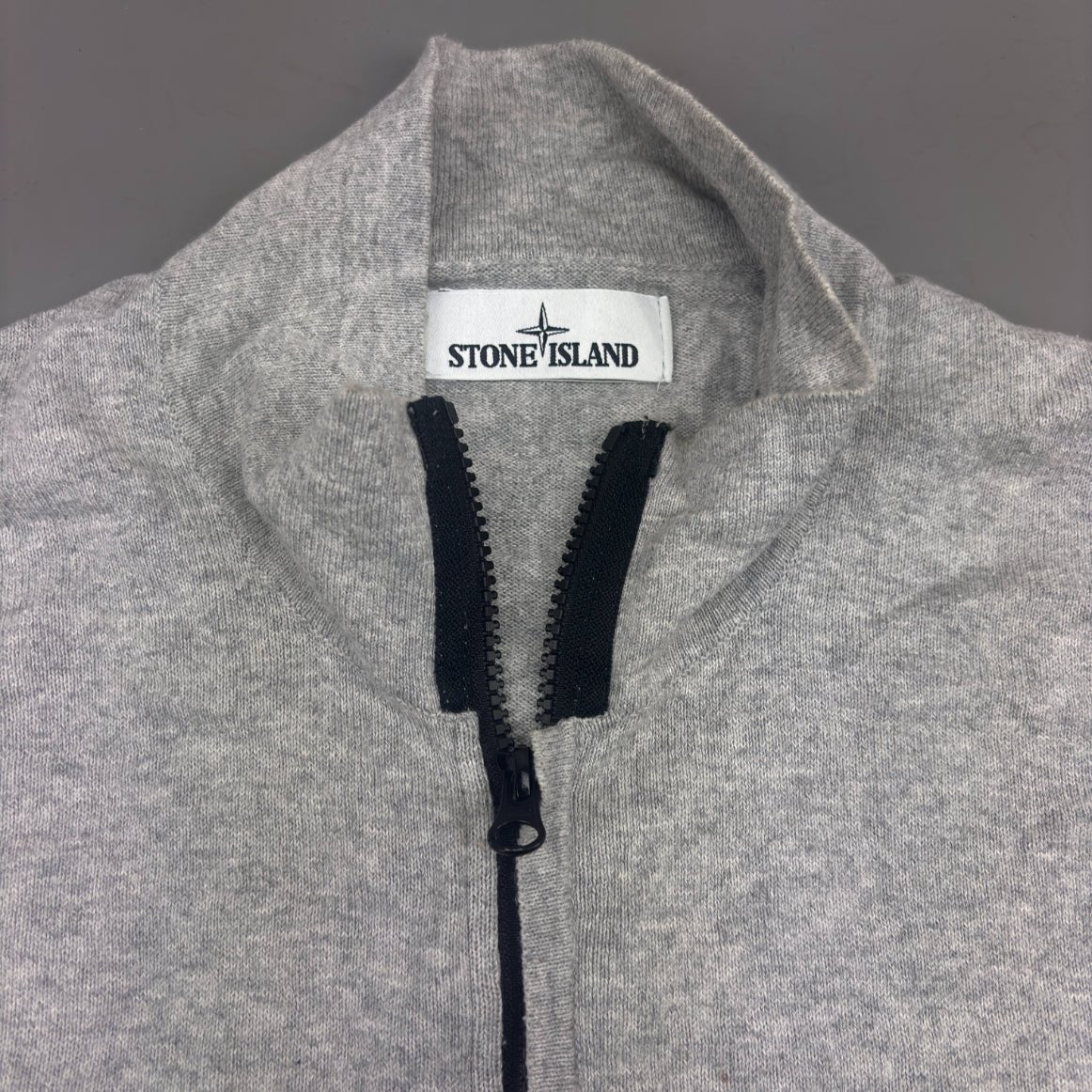 Grey Stone Island Zip Vest - Men XL - Very Good - Revaleur