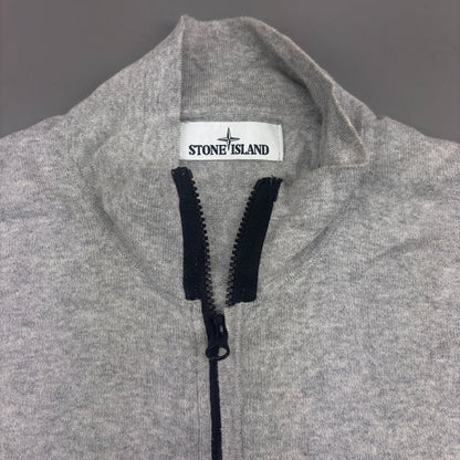 Grey Stone Island Zip Vest - Men XL - Very Good - Revaleur