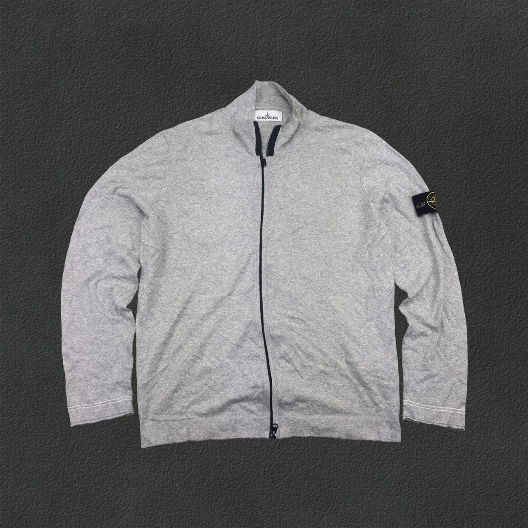 Grey Stone Island Zip Vest - Men XL - Very Good - Revaleur