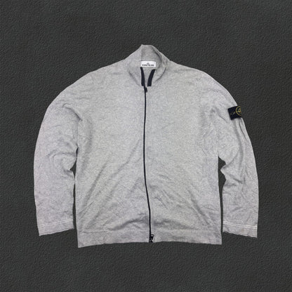 Grey Stone Island Zip Vest - Men XL - Very Good - Revaleur