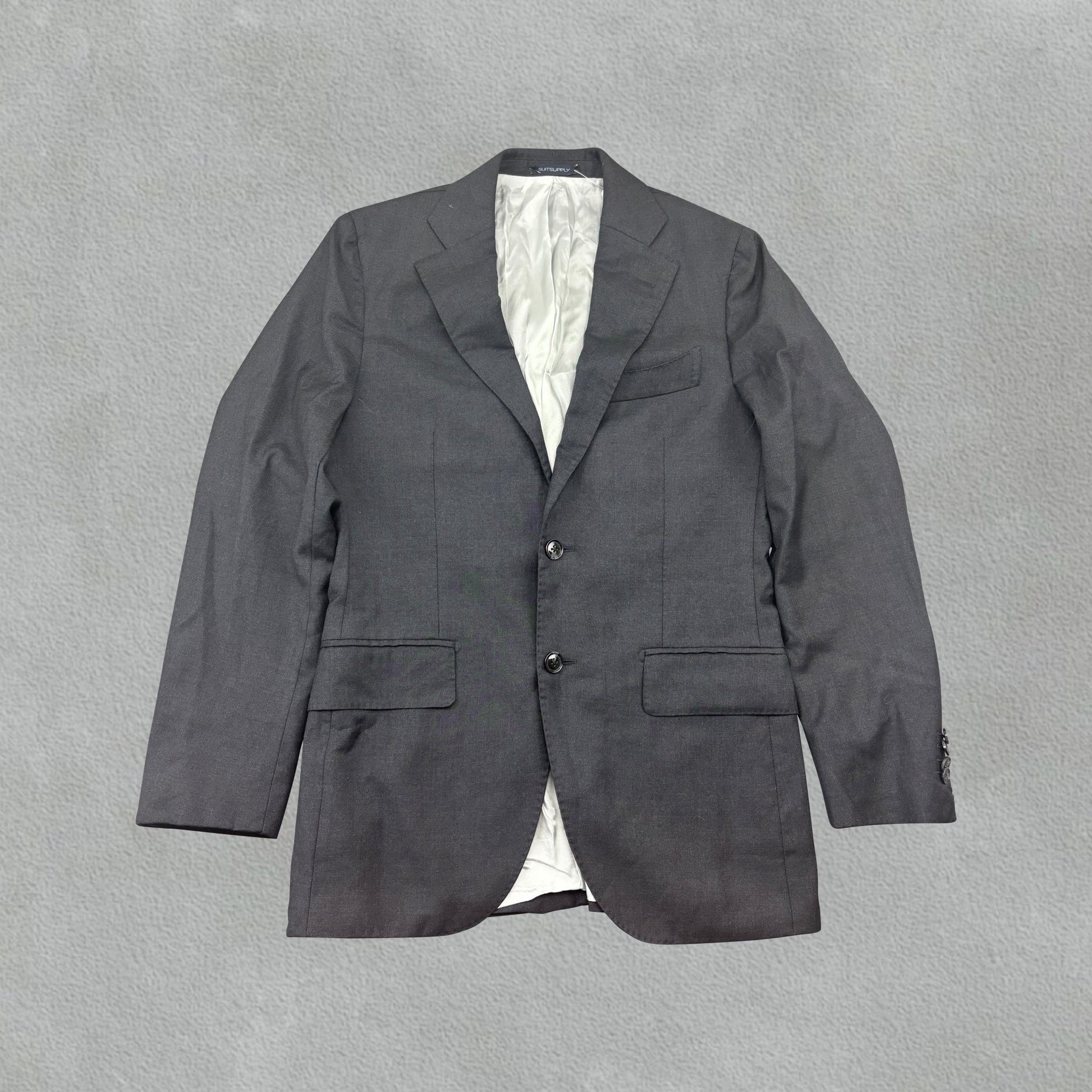 Grey Suitsupply Blazer - Men Blazer 46 - Very Good - Revaleur