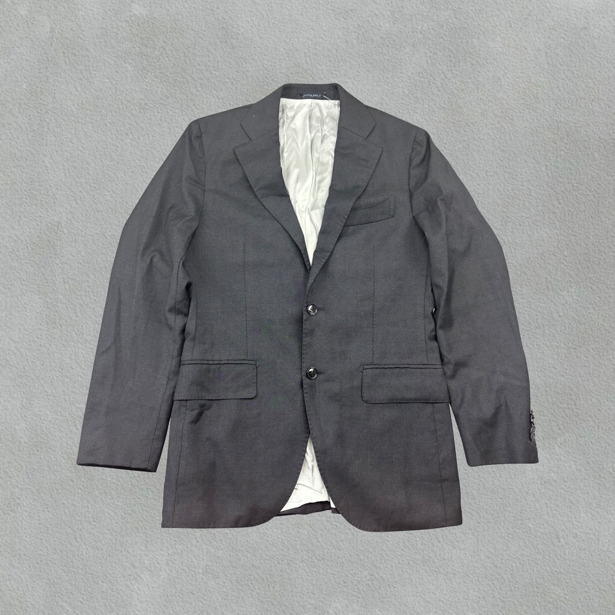 Grey Suitsupply Blazer - Men Blazer 46 - Very Good - Revaleur