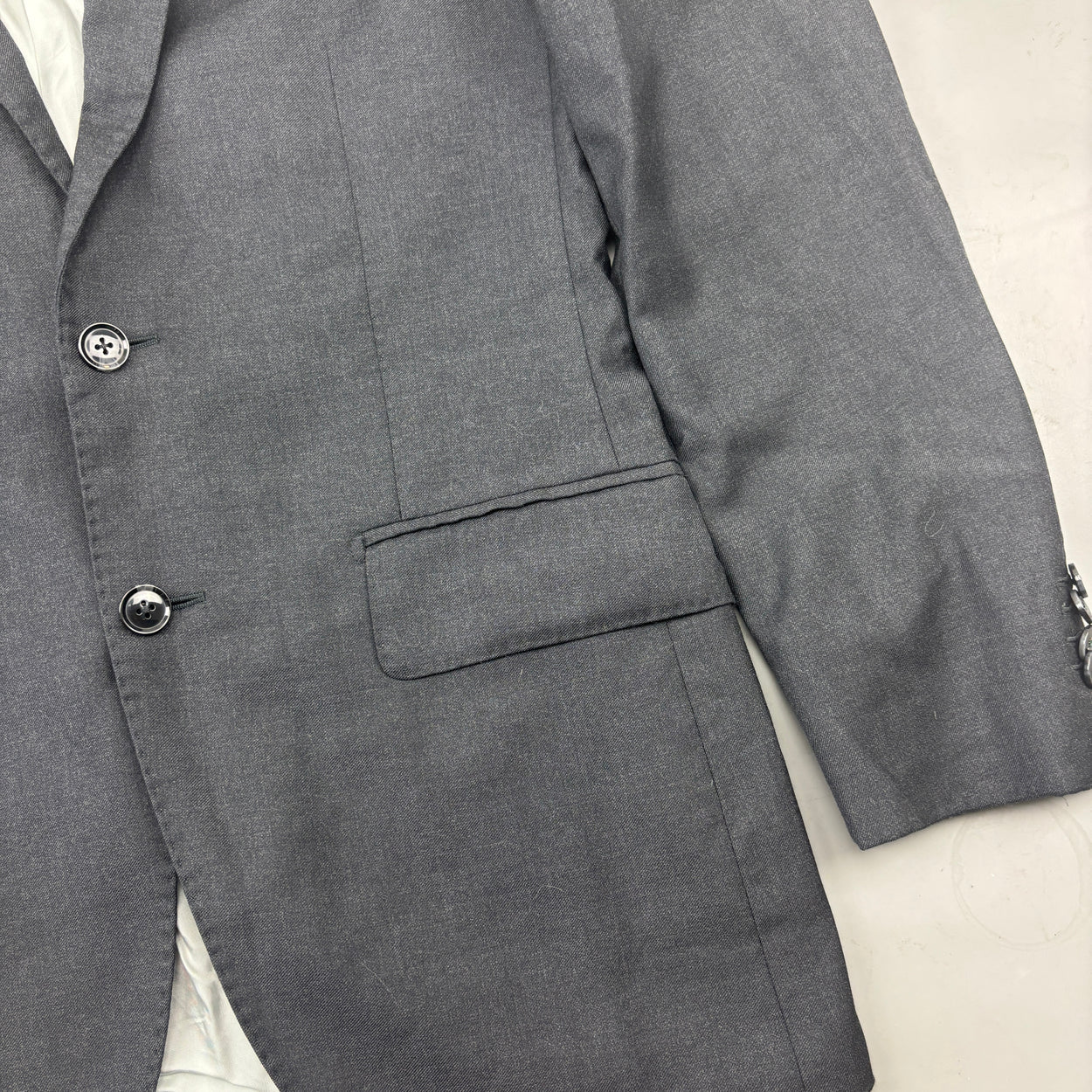 Grey Suitsupply Blazer - Men Blazer 46 - Very Good - Revaleur