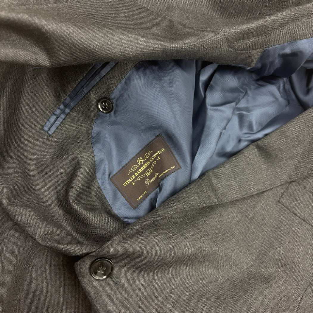 Grey Suitsupply Blazer - Men Blazer 50 - New - Revaleur