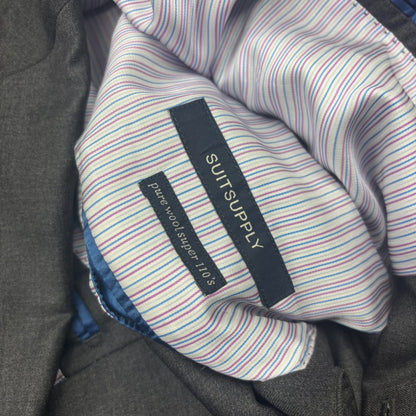 Grey Suitsupply Blazer - Men XL - Very Good - Revaleur