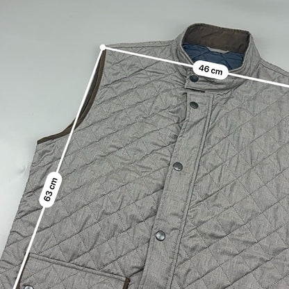 Grey Suitsupply Bodywarmer - Men XL - New - Revaleur