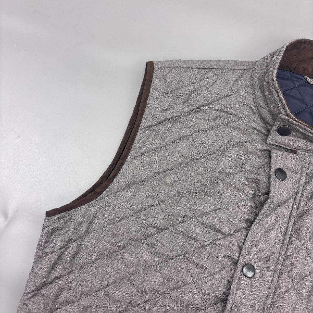 Grey Suitsupply Bodywarmer - Men XL - New - Revaleur