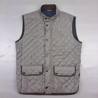 Grey Suitsupply Bodywarmer - Men XL - New - Revaleur