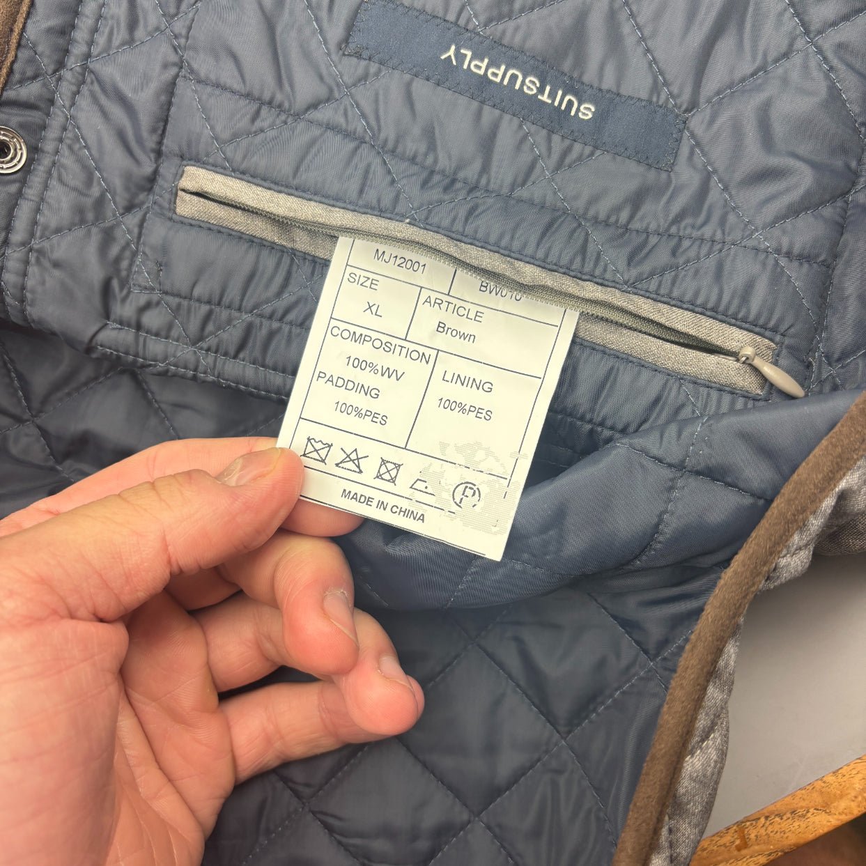 Grey Suitsupply Bodywarmer - Men XL - New - Revaleur