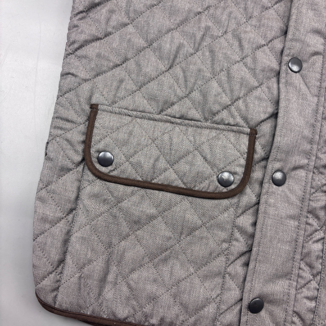 Grey Suitsupply Bodywarmer - Men XL - New - Revaleur