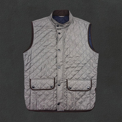 Grey Suitsupply Bodywarmer - Men XL - New - Revaleur