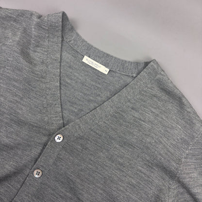 Grey Suitsupply Cardigan - Men M - New - Revaleur