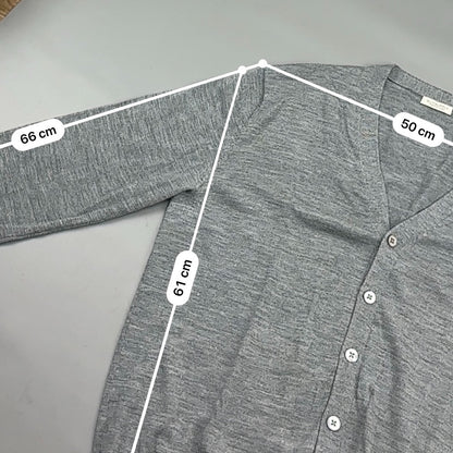Grey Suitsupply Cardigan - Men S - New - Revaleur