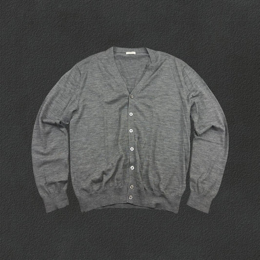 Grey Suitsupply Cardigan - Men S - New - Revaleur