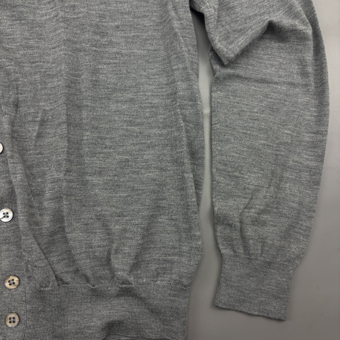 Grey Suitsupply Cardigan - Men S - New - Revaleur