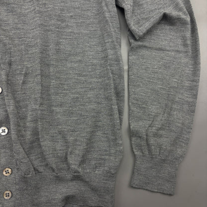 Grey Suitsupply Cardigan - Men S - New - Revaleur