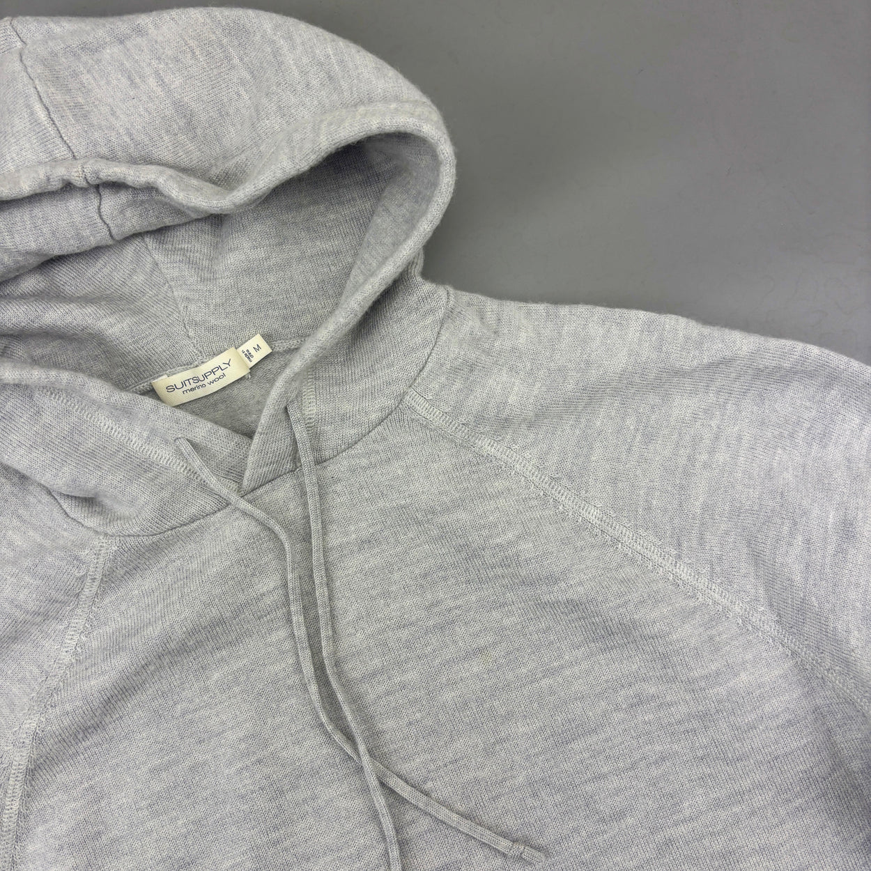 Grey Suitsupply Hoodie - Men S - Very Good - Revaleur