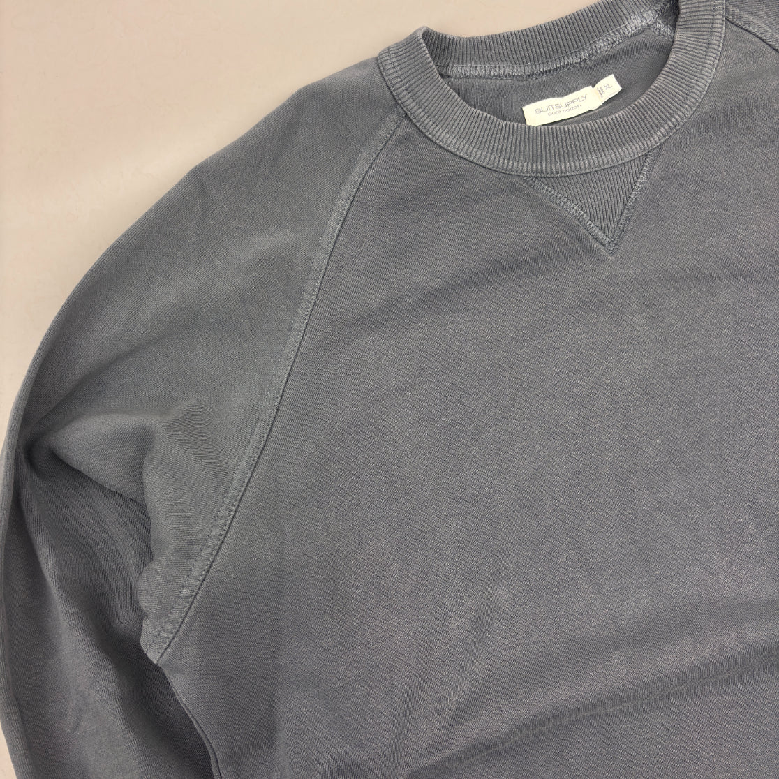 Grey Suitsupply Jumper - Men XL - Very Good - Revaleur