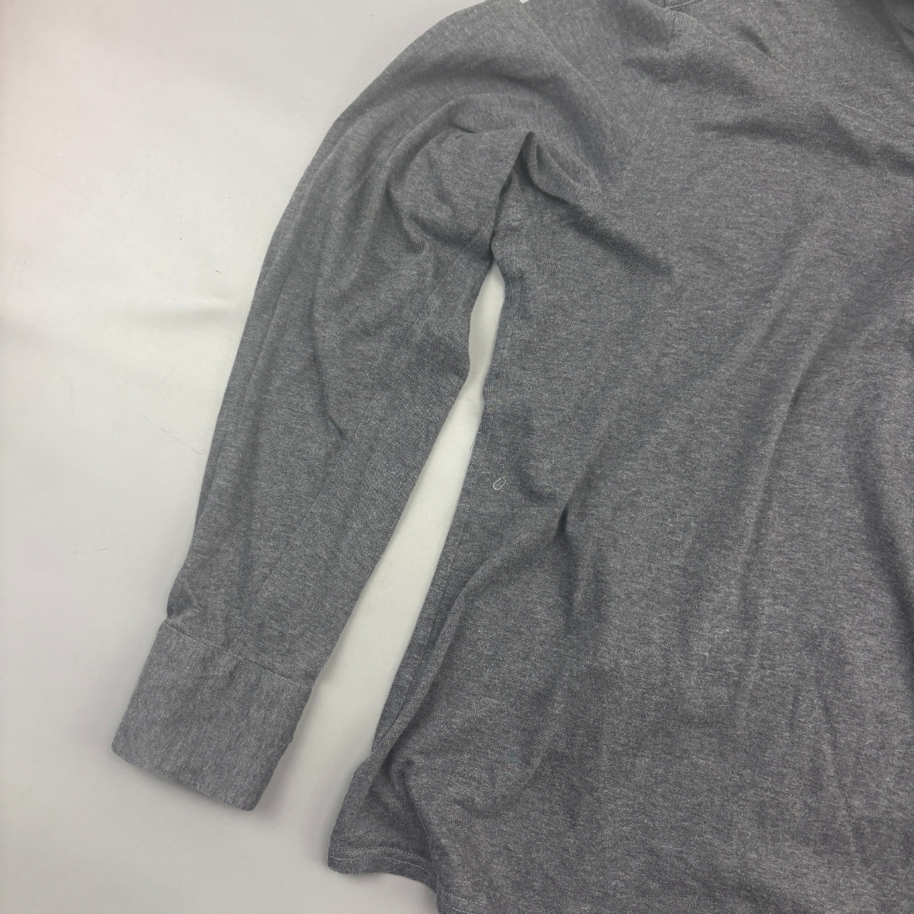 Grey Suitsupply Longsleeve Polo Shirt - Men 40 - Very Good - Revaleur