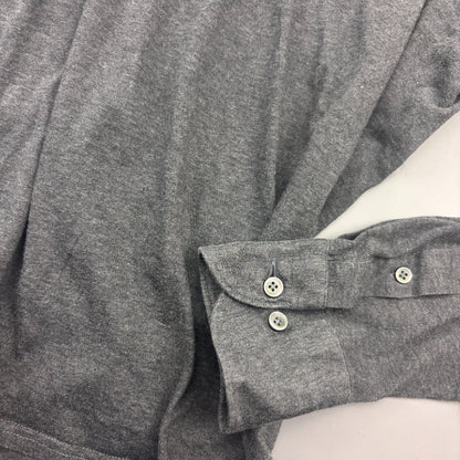 Grey Suitsupply Longsleeve Polo Shirt - Men 40 - Very Good - Revaleur