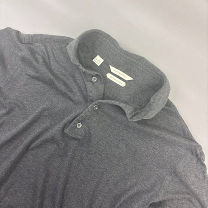 Grey Suitsupply Longsleeve Polo Shirt - Men 40 - Very Good - Revaleur