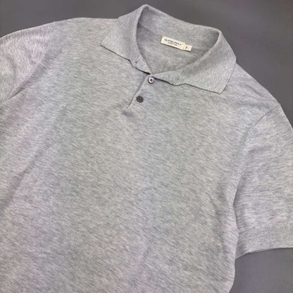 Grey Suitsupply Polo Shirt - L - Excellent Condition - Revaleur