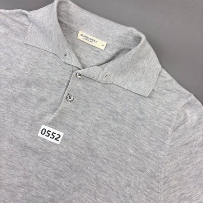 Grey Suitsupply Polo Shirt - M - Very Good - Revaleur