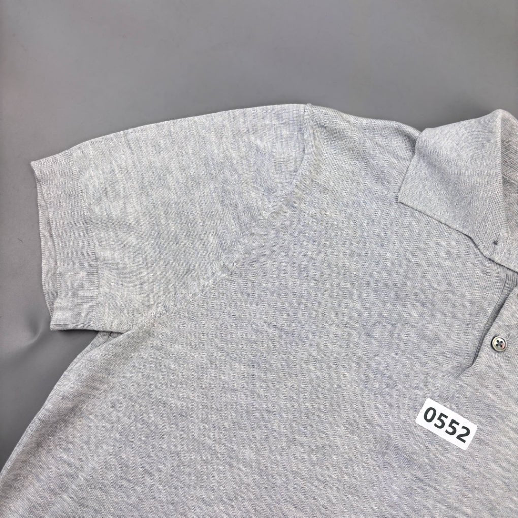 Grey Suitsupply Polo Shirt - M - Very Good - Revaleur