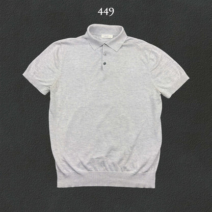 Grey Suitsupply Polo Shirt - Men L - Very Good - Revaleur