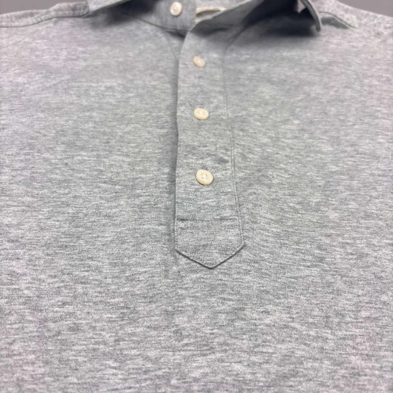 Grey Suitsupply Polo Shirt - Men L - Very Good - Revaleur