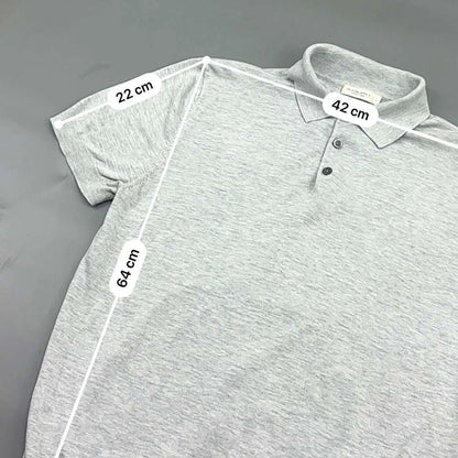 Grey Suitsupply Polo Shirt - Men L - Very Good - Revaleur