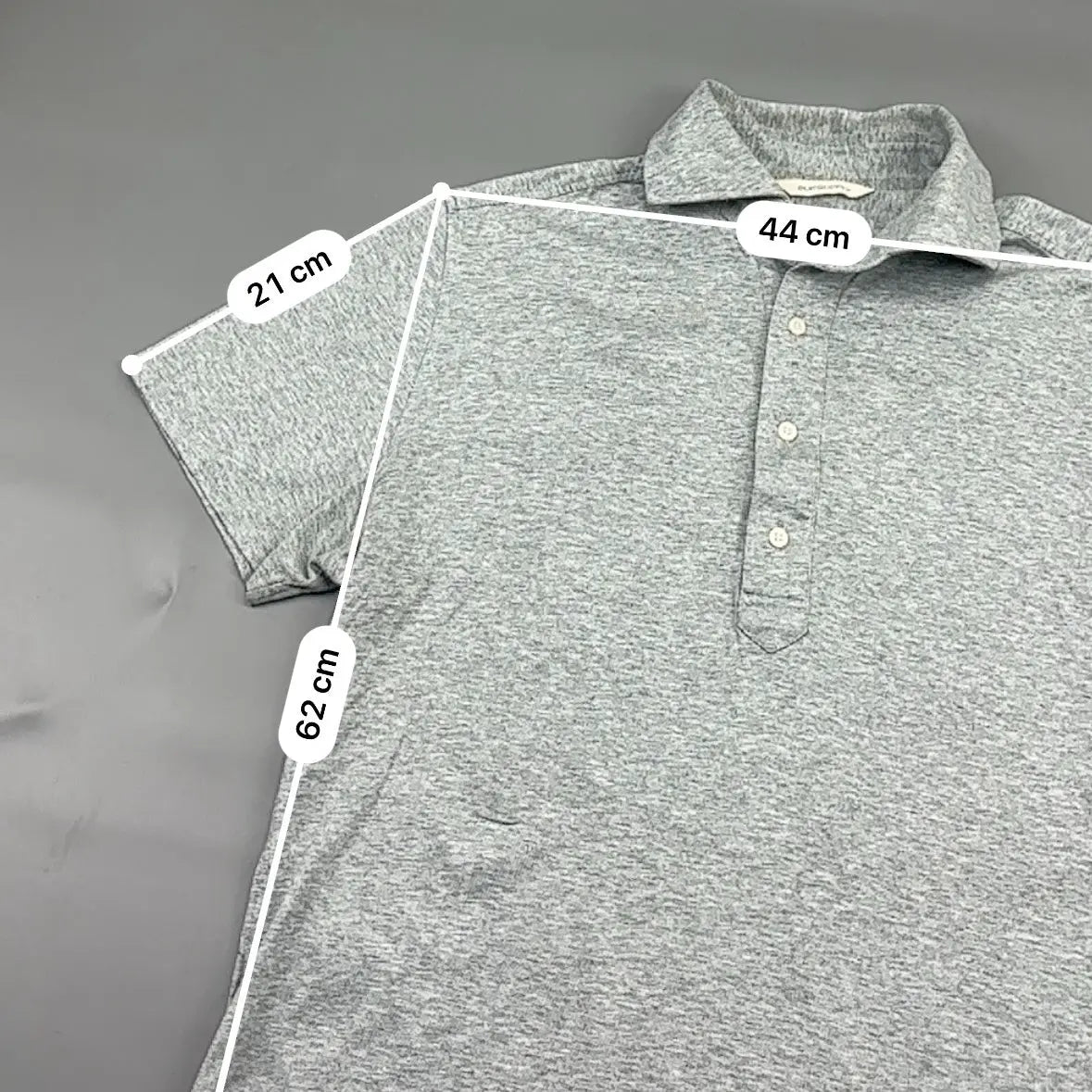 Grey Suitsupply Polo Shirt - Men L - Very Good - Revaleur