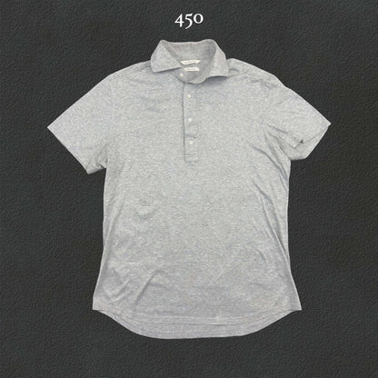 Grey Suitsupply Polo Shirt - Men L - Very Good - Revaleur