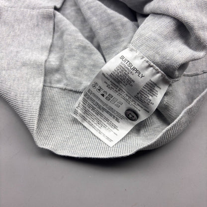 Grey Suitsupply Polo Shirt - Men M - New - Revaleur