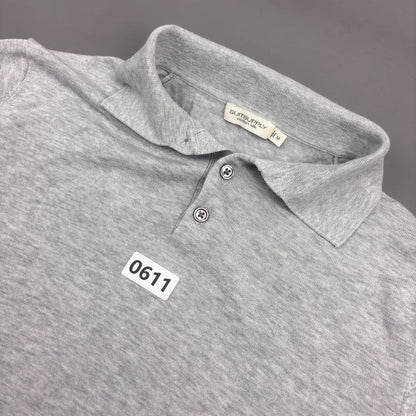 Grey Suitsupply Polo Shirt - Men M - New - Revaleur