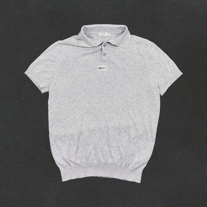 Grey Suitsupply Polo Shirt - Men M - New - Revaleur