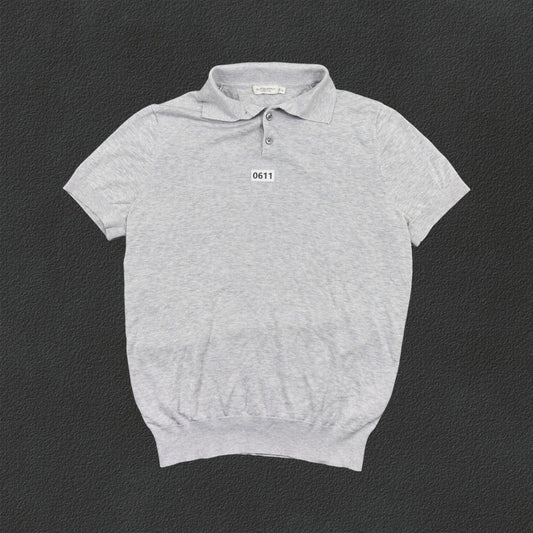 Grey Suitsupply Polo Shirt - Men M - New - Revaleur