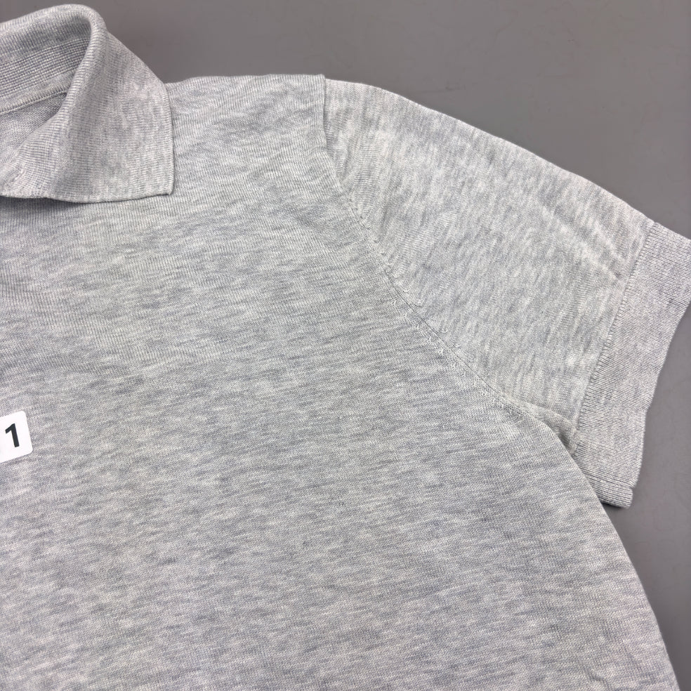 Grey Suitsupply Polo Shirt - Men M - New - Revaleur