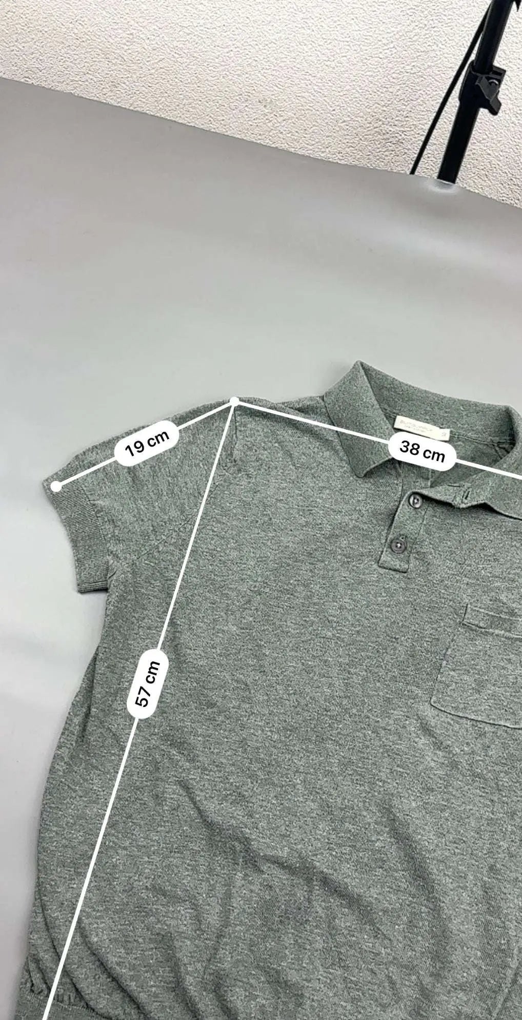 Grey Suitsupply Polo Shirt - S - Very Good - Revaleur