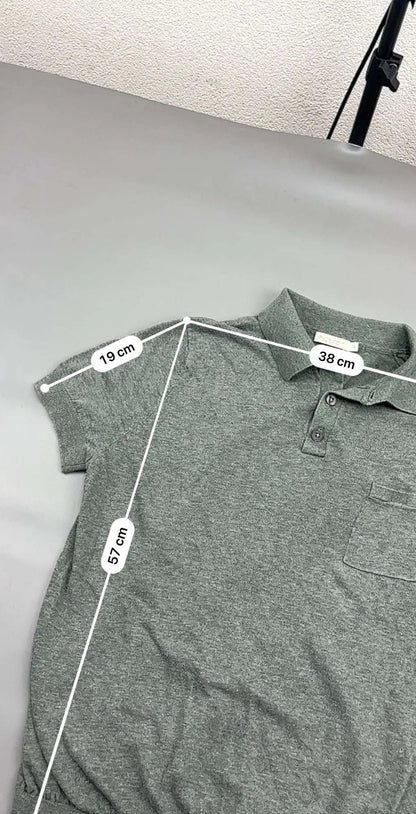 Grey Suitsupply Polo Shirt - S - Very Good - Revaleur