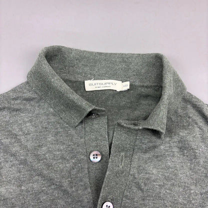Grey Suitsupply Polo Shirt - XS - Excellent Condition - Revaleur