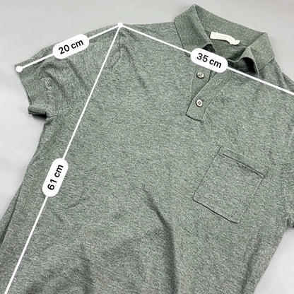 Grey Suitsupply Polo Shirt - XS - Excellent Condition - Revaleur